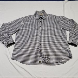 Robert Talbott Button-down L/S Shirt Mens Size Lrg